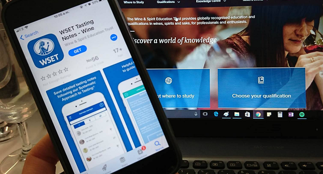 wset wine tasting app feat
