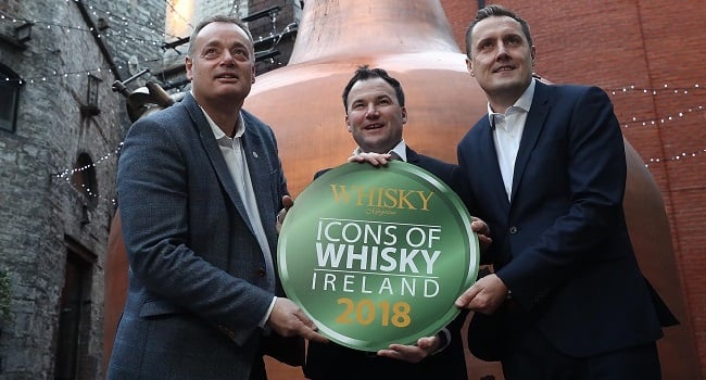 First Icons of Whisky Ireland Awards Sees Irish Distillers Named Distiller of the Year