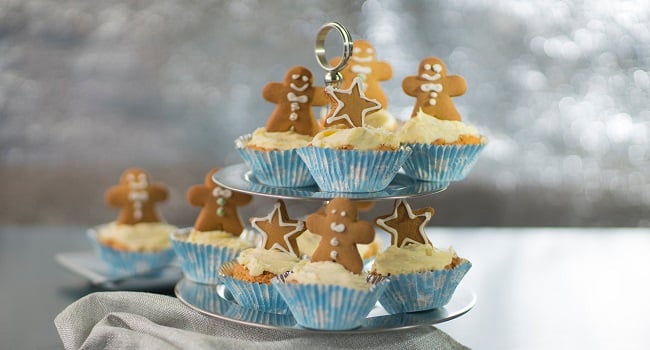 Gingerbread Cupcakes Recipe by Siúcra & Catherine Fulvio