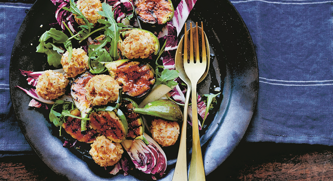 Radicchio & Grilled Fig Salad Recipe