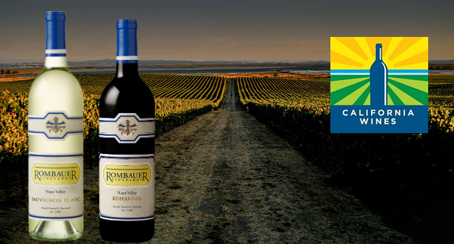 Win 6 Bottles of Premium California Wines from the Award-Winning Rombauer Vineyards