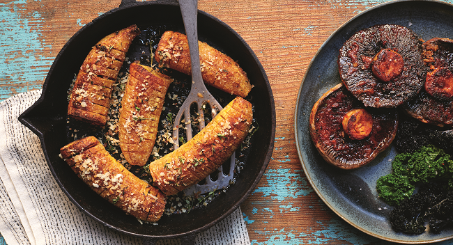 Hasselback steak recipe