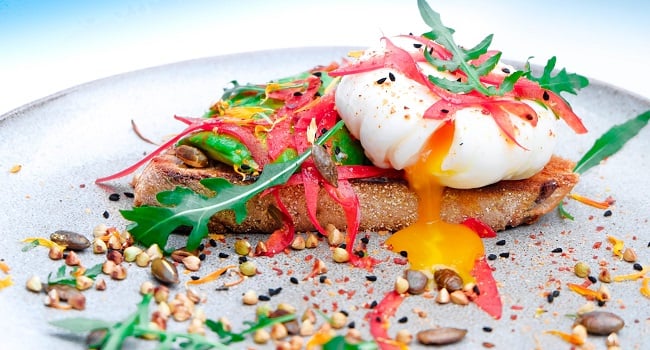 Poached egg & toast recipe