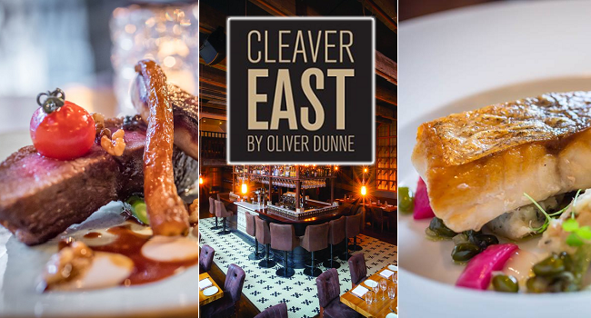 Share a Three Course Dinner for 2 People at Cleaver East for Only €49