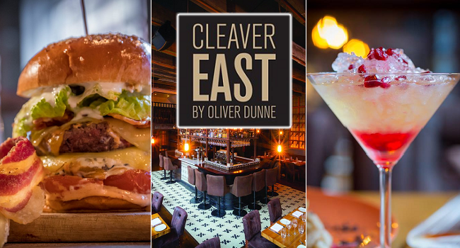 Savour the Perfect Burger and a Cocktail for 2 People at Cleaver East for Only €30