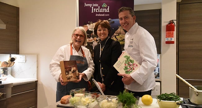 Darina Allen and Noel McMeel Showcased Ireland's Flavours in New York in Time for St. Patrick's Day