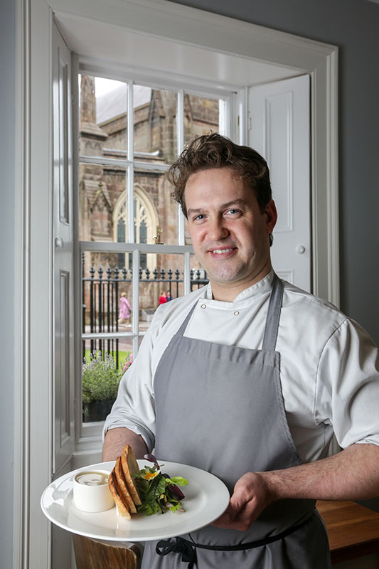 Gareth Ried Duck Liver Pate Recipe with Armagh Bramley Apple Jelly by Chef Gareth Reid
