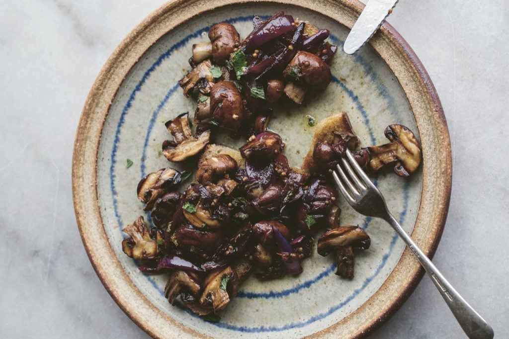 Griddled Mushrooms