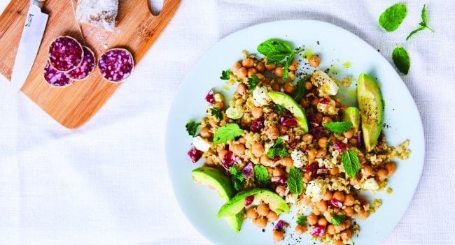 Chickpea And Freekeh Salad Recipe