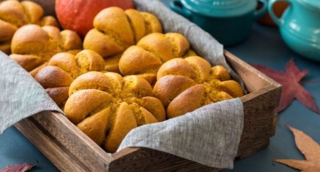 Pumpkin Bread Rolls Recipe