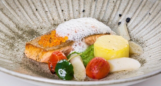 Pan Roast Salmon Fillet Recipe by Chef Igor From The Gibson