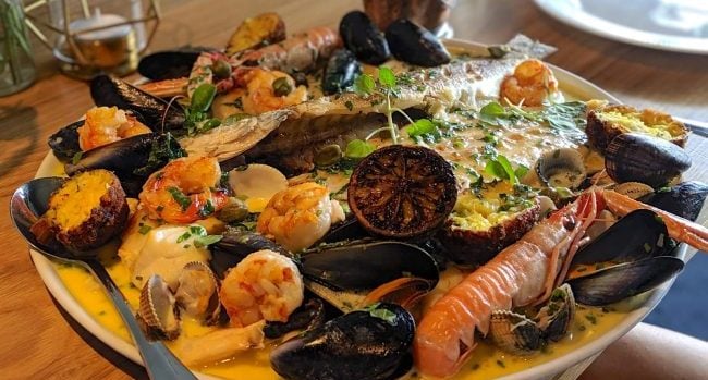 Little Mikes Seafood Platter