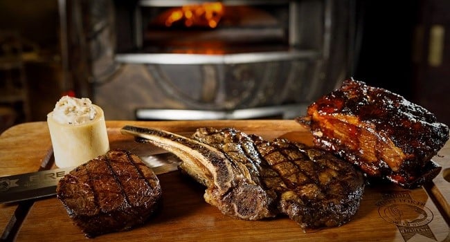 BBQ Rib Eye Steak With Marrow Butter Recipe By Fire Restaurant