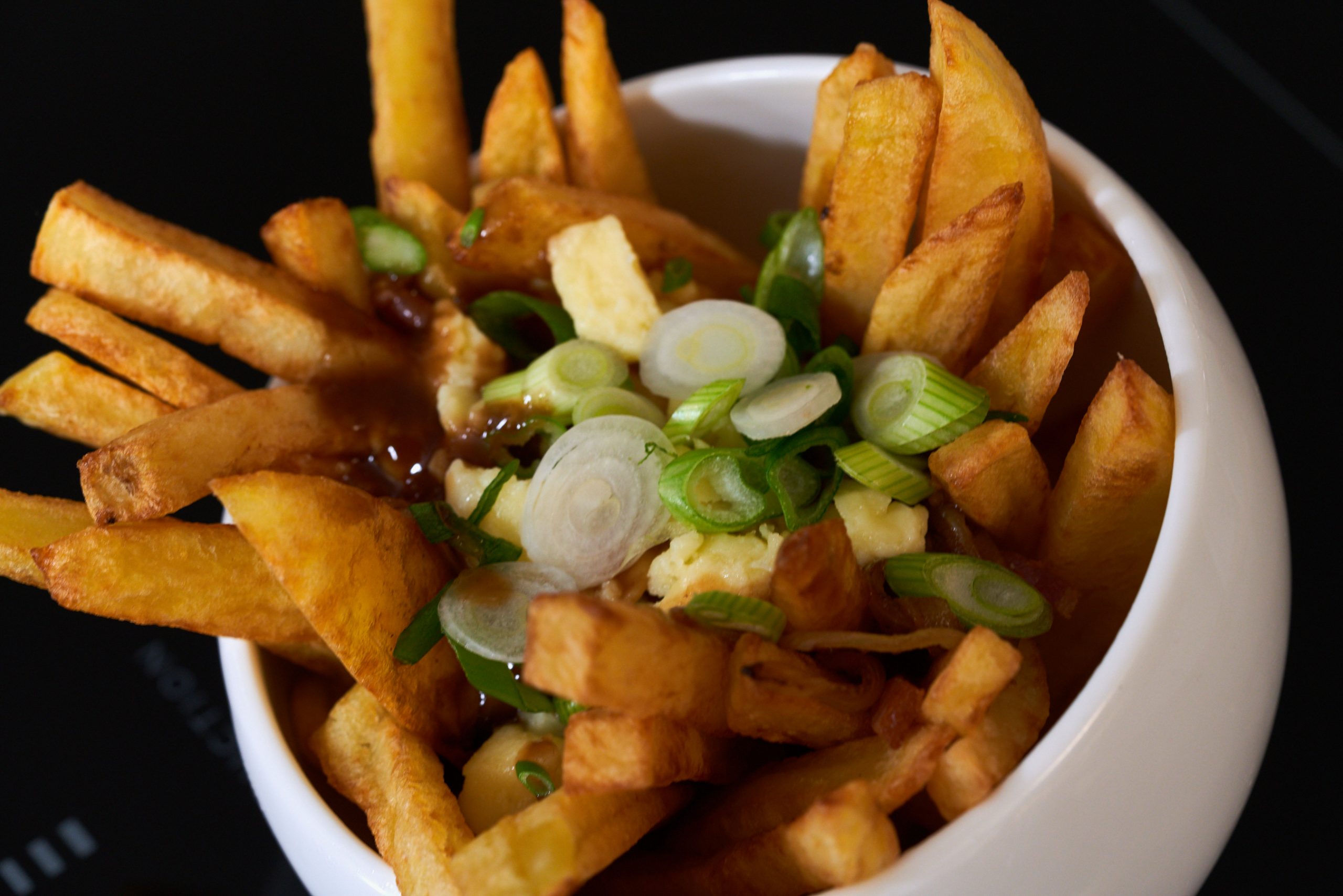 Irish Cheddar Cheese Curd Poutine with Smoked Bacon & Whiskey Gravy