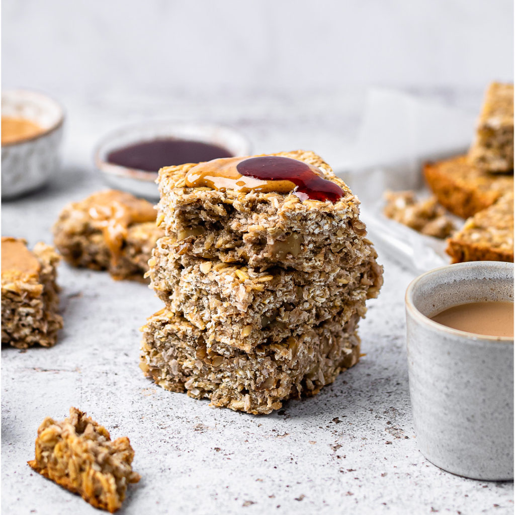 Nutty Banana Flapjacks Recipe by Linwoods Health Foods Nutty Banana Flapjacks Recipe by Linwoods Health Foods