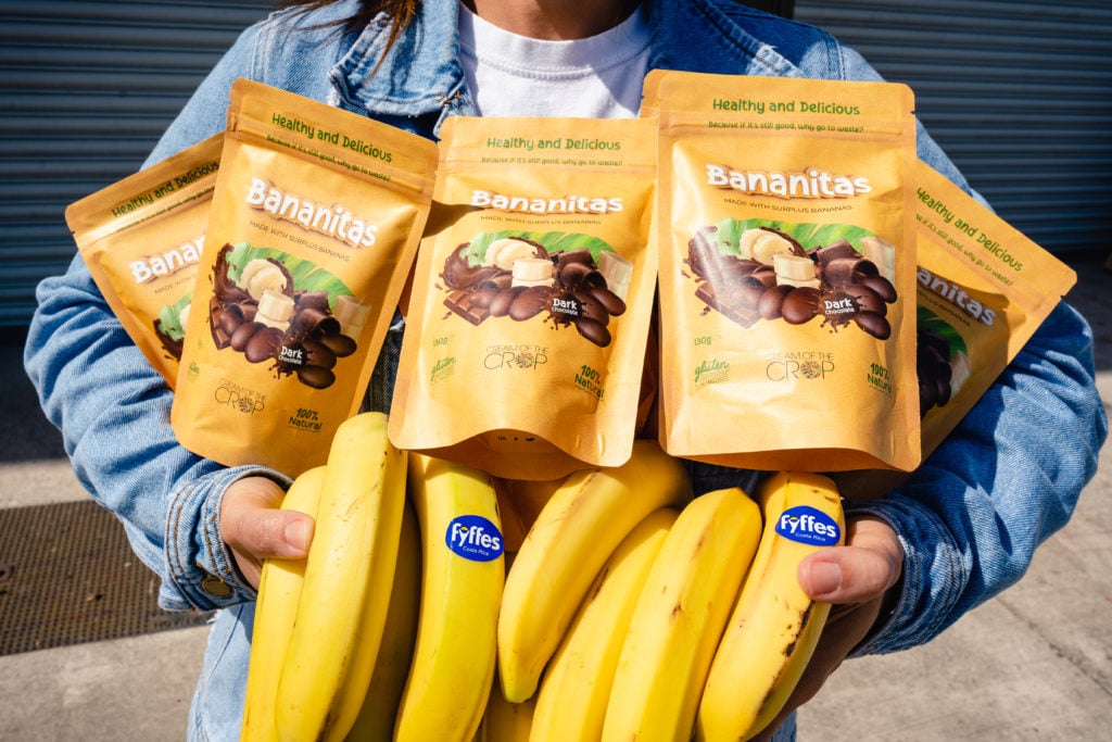 Innovative Zero Waste Foods Brand, Cream Of The Crop, Launches New 'Bananitas' Snack Product, Produced Using Surplus Bananas From Fyffes