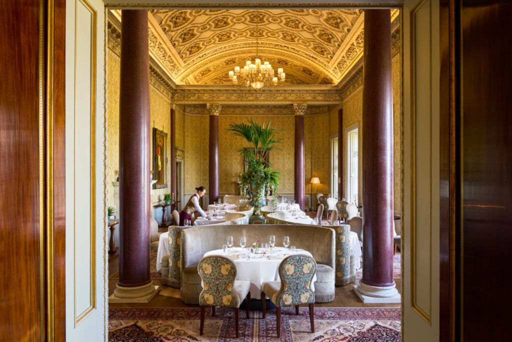 Meet the Winemaker dinner in The Morrison Room at Carton House with Gusbourne wines