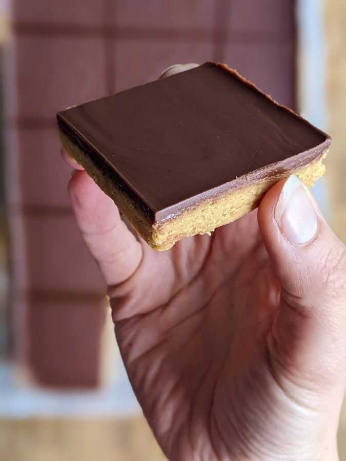 No Bake Peanut Butter Squares Recipe By Green Earth Organics