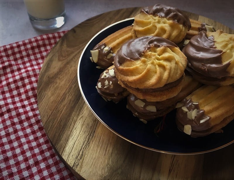 Chocolate Orange Vienesse Biscuits Imelda