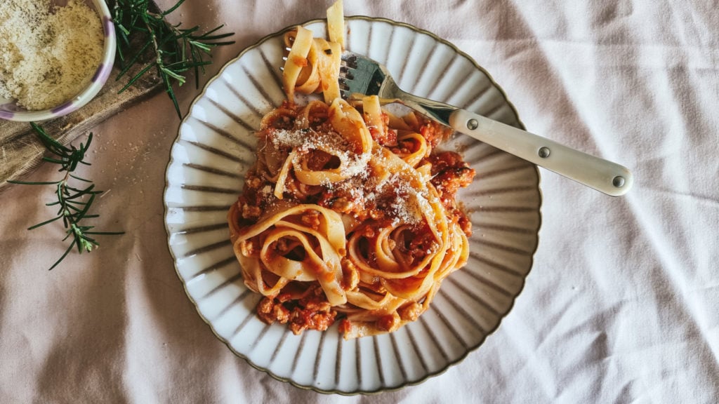pork and fennel ragu Maria Harte cookbook