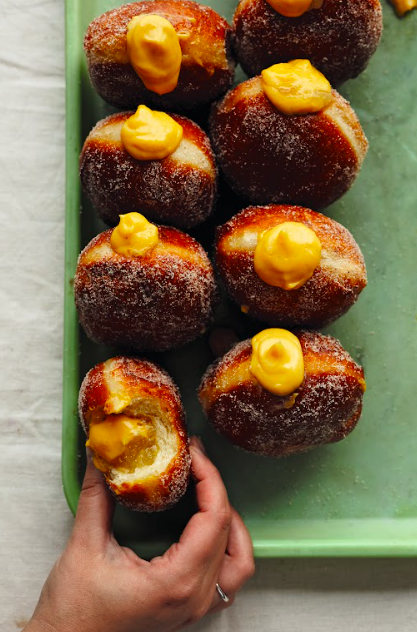 Apple, Cardamom and Custard Doughnuts Recipe from The Modern Spice Rack