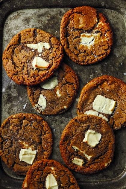White chocolate cookies recipe by the modern spice rack