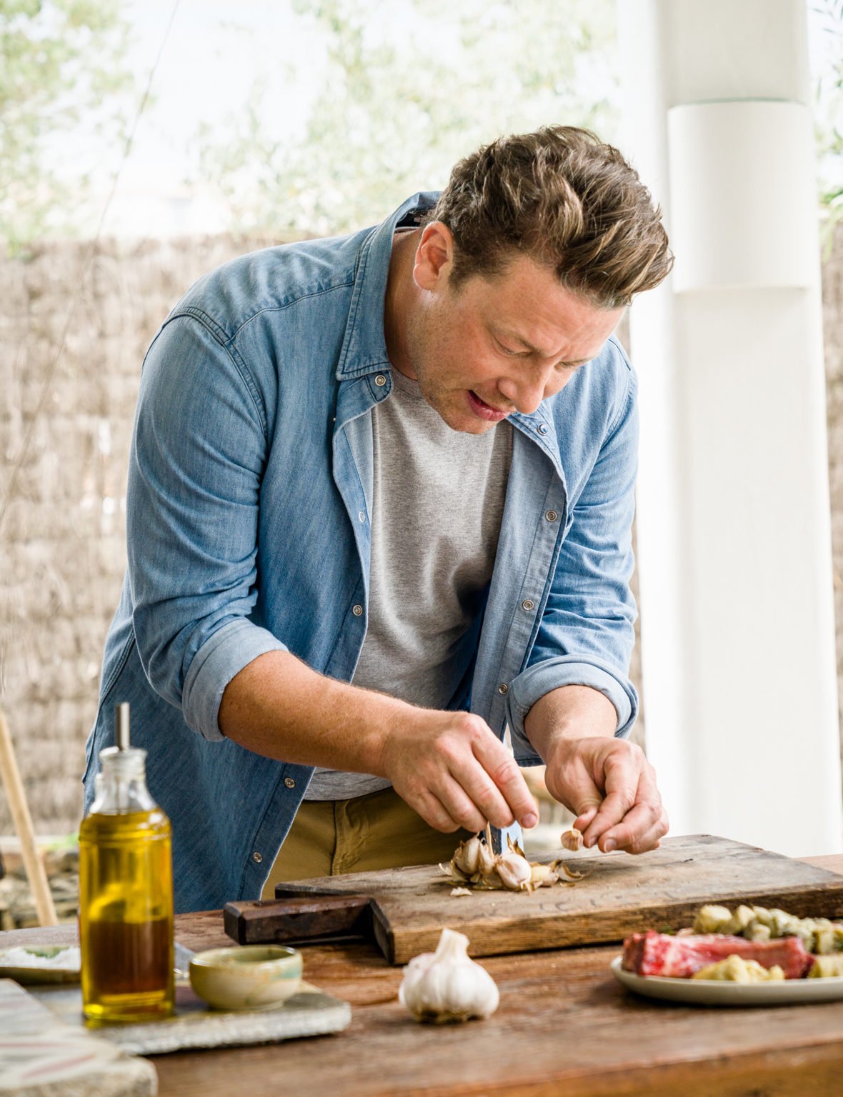 Tunisian Prawn Spaghetti - 5 Ingredients Mediterranean by Jamie Oliver