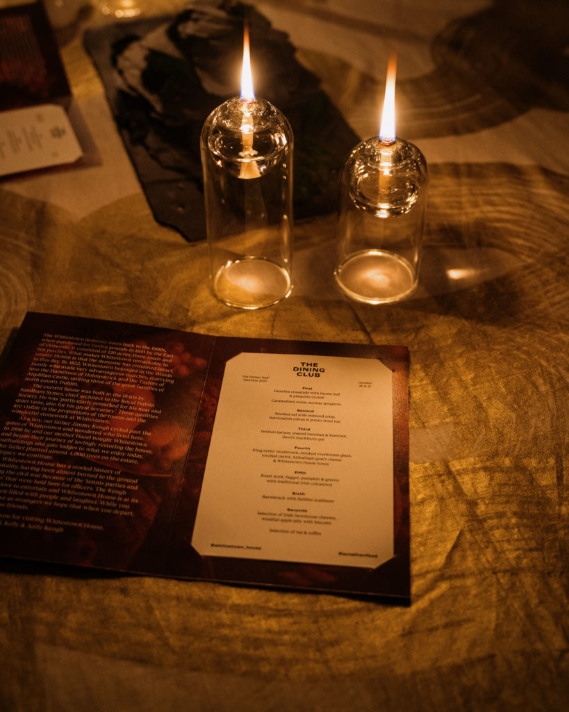 A Winter Gathering the dining club