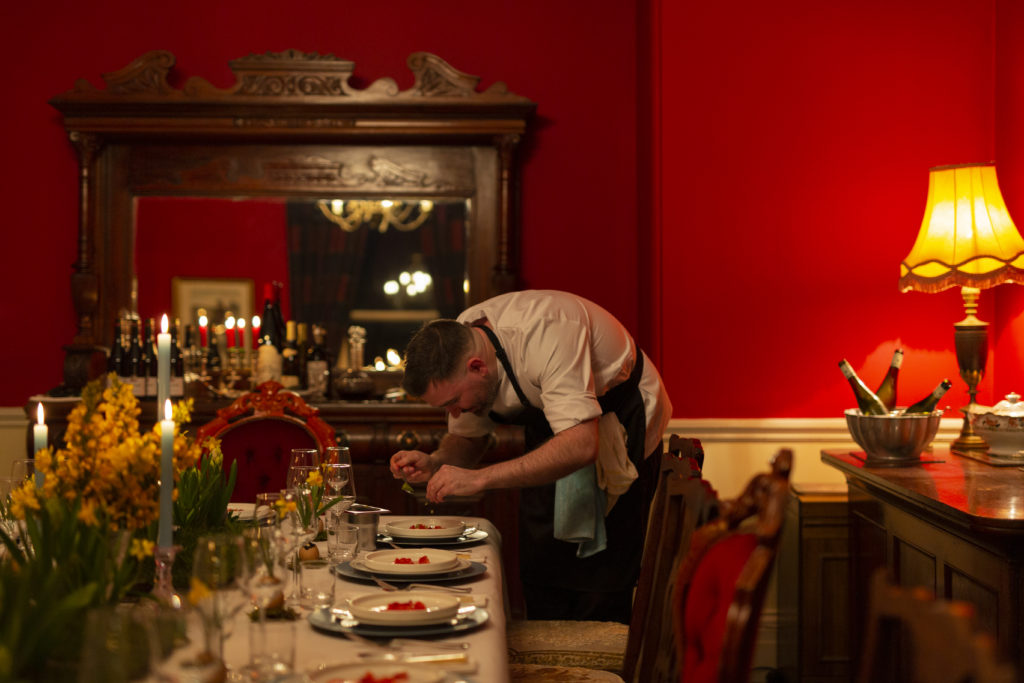 A Winter Gathering the dining club