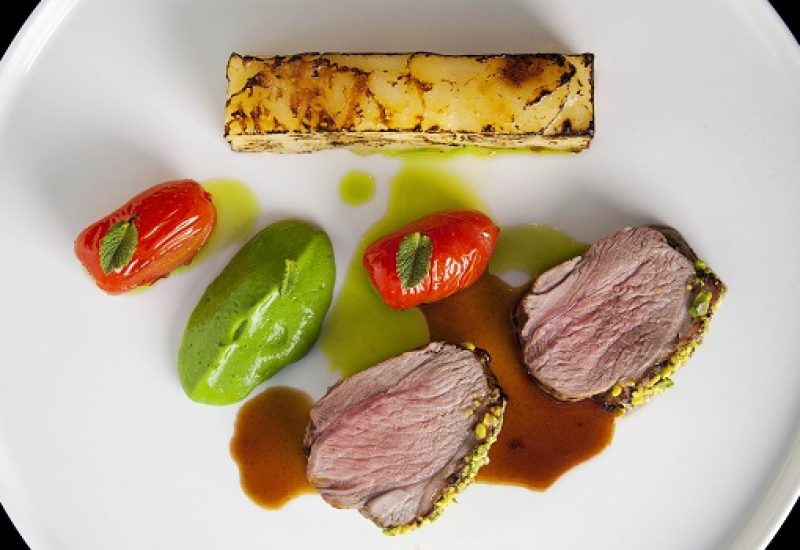 Pistachio Crusted Rump of Lamb Recipe By Chef Igor From The Gibson