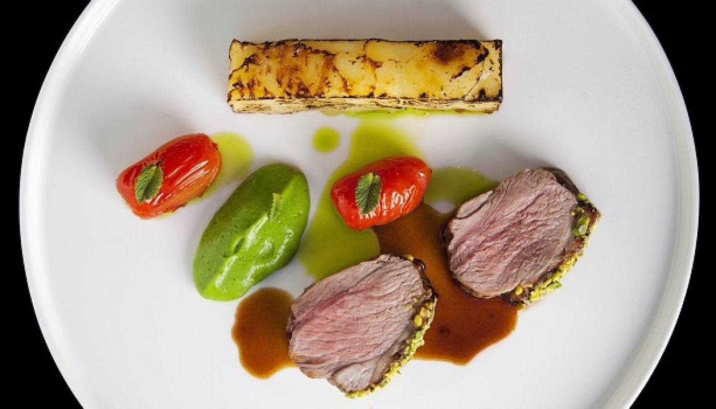 Pistachio Crusted Rump of Lamb Recipe By Chef Igor From The Gibson