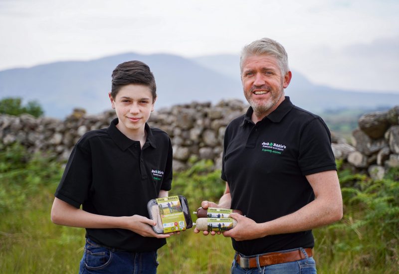 Eddie O'Malley and his son Jack