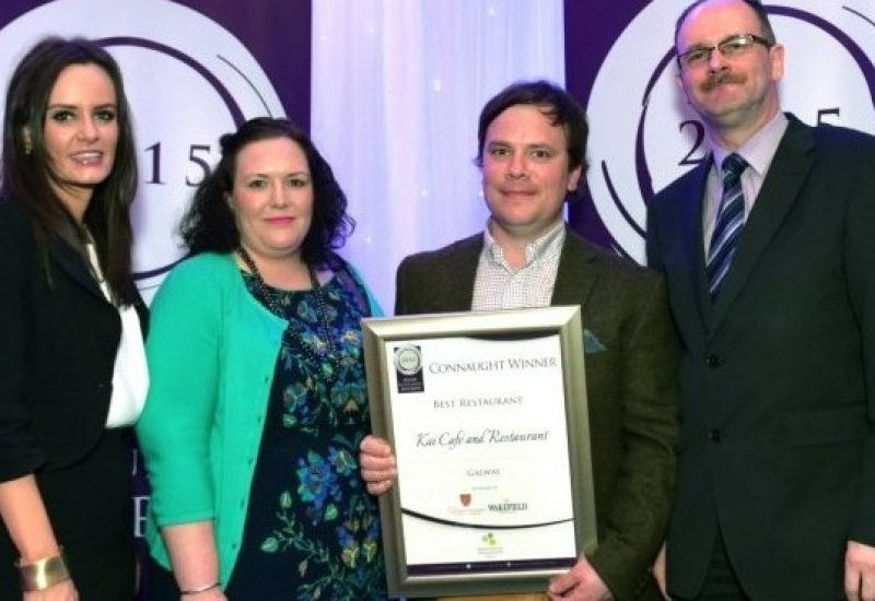 Winners from the Connaught Restaurant Awards 2015