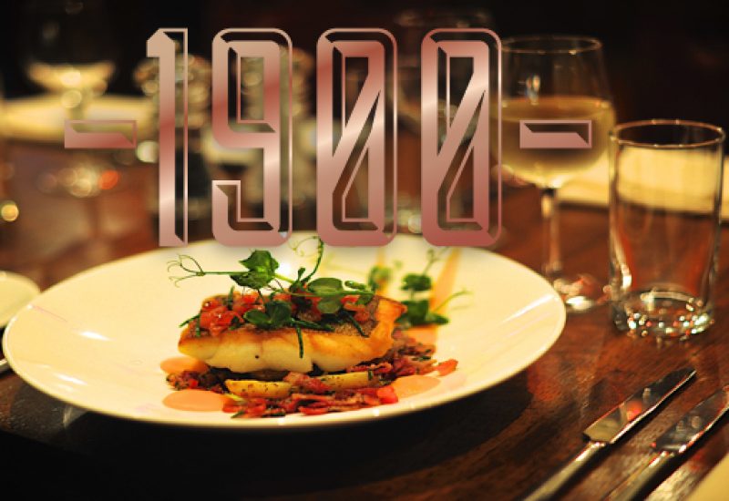 Win a 3 Course meal for Two and Prosecco at 1900 Restaurant and Bar, Harcourt St - Closed
