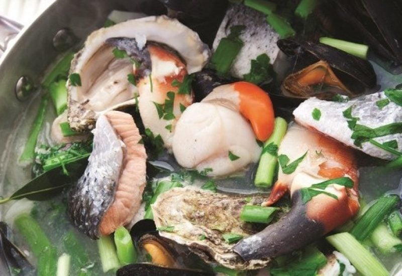 Seafood coddle