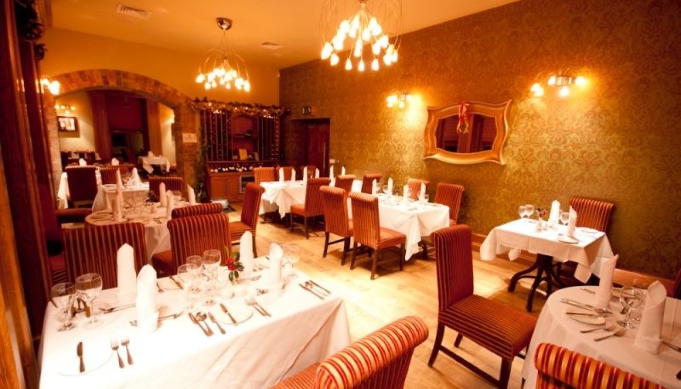 Reynards Restaurant at Errigal Country House Hotel, Co. Cavan