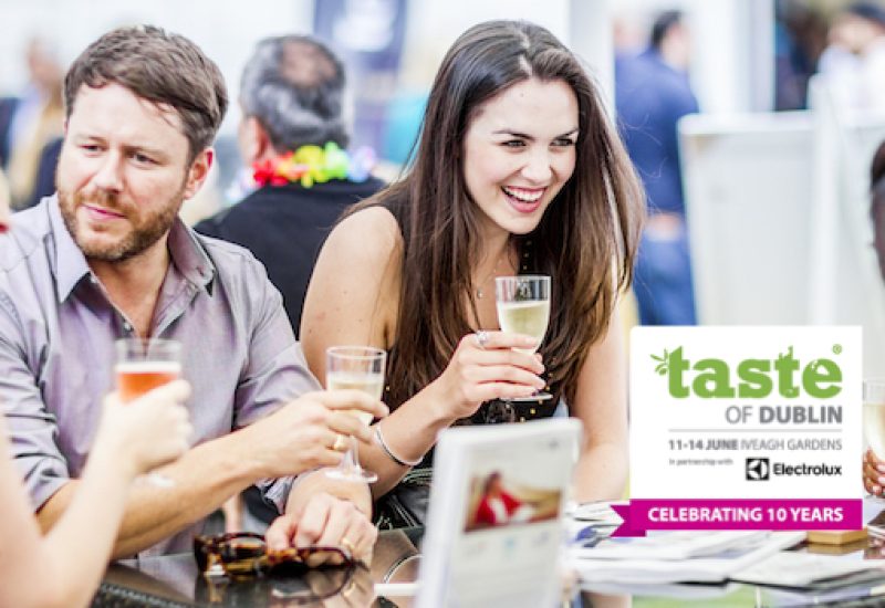 Taste of Dublin - Taste Lovers Ticket - Special Double Day Entry Ticket plus complimentary glass of Champagne Taittinger only €10