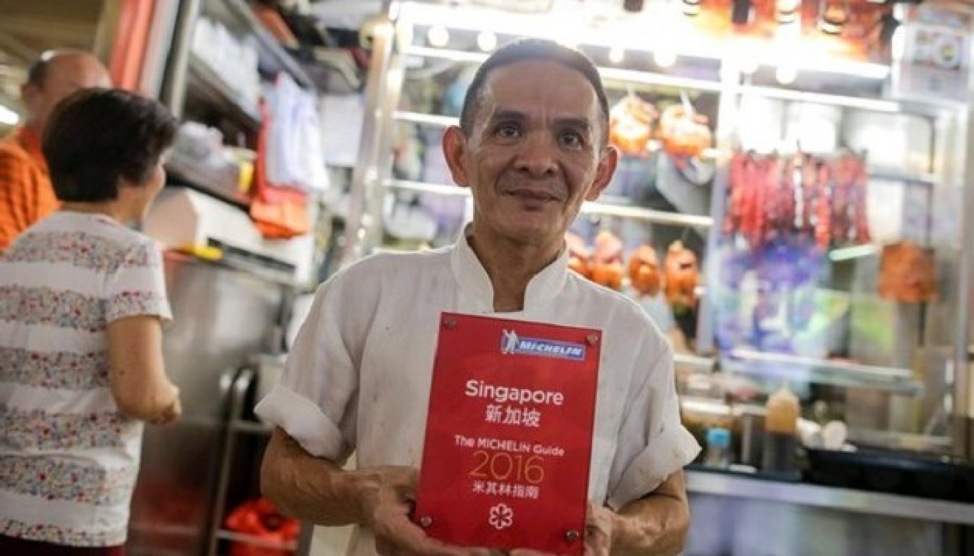 The Chef Behind World's First Michelin Starred Street Stall