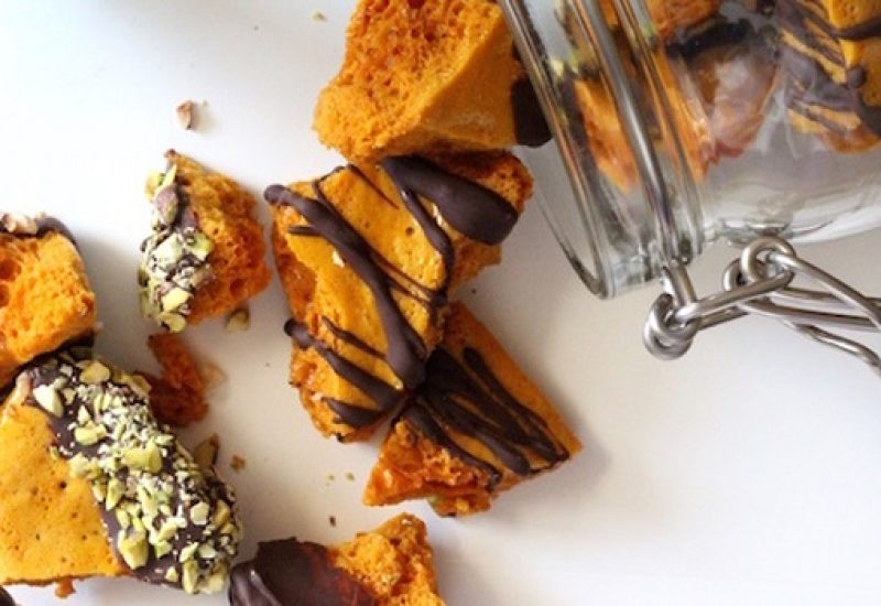 Dark Chocolate Honeycomb Recipe by Catherine Buggy