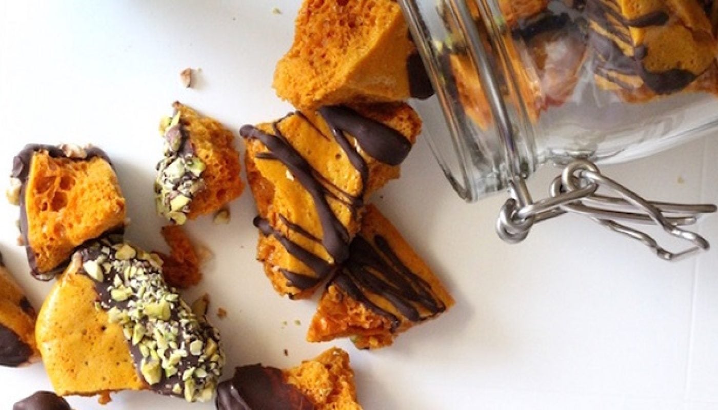 Dark Chocolate Honeycomb Recipe by Catherine Buggy