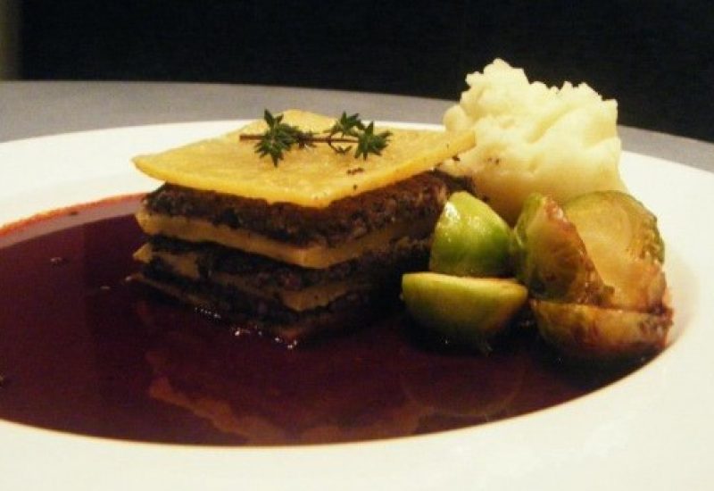 Braised Turnip Galette