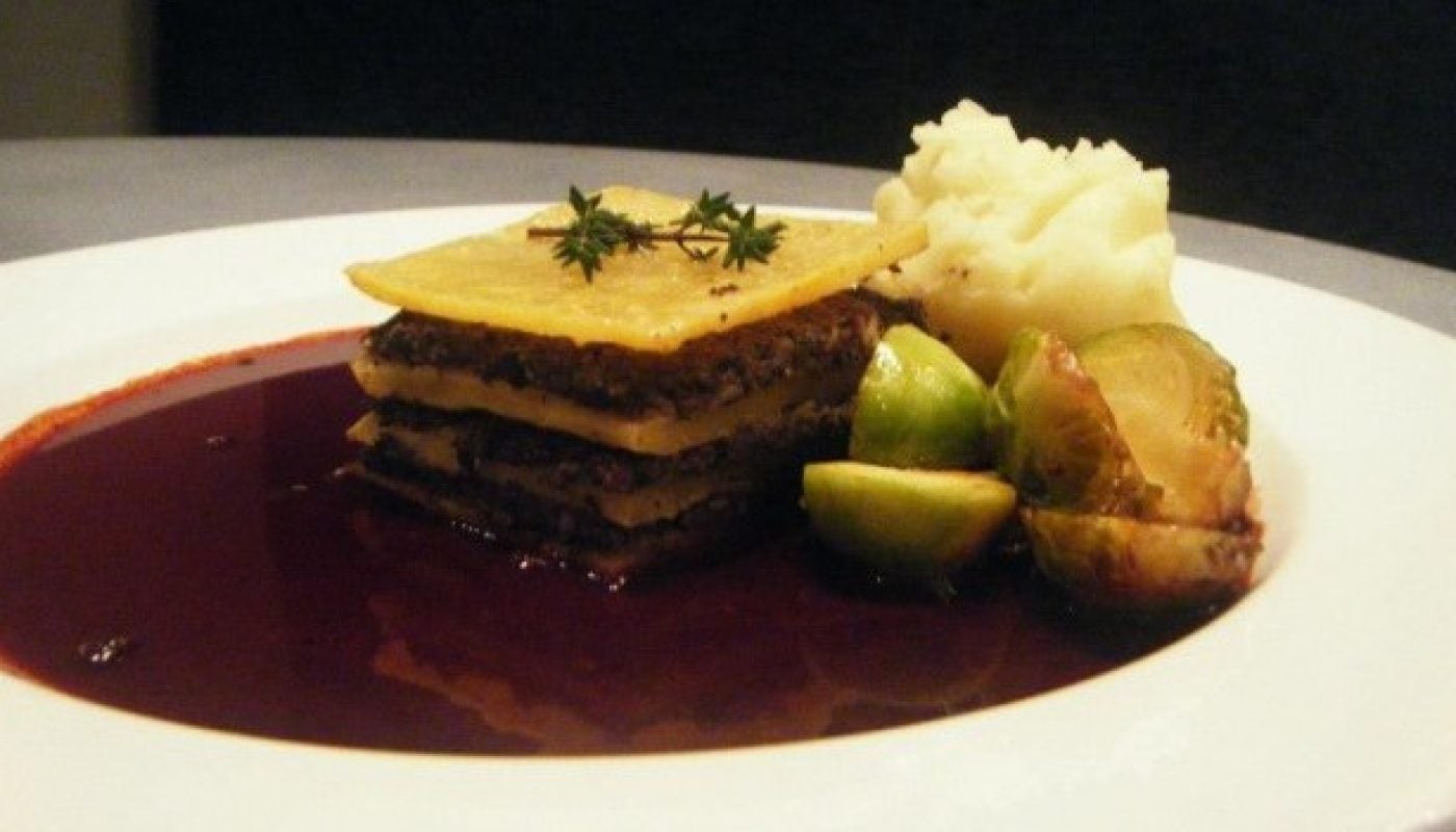 Braised Turnip Galette