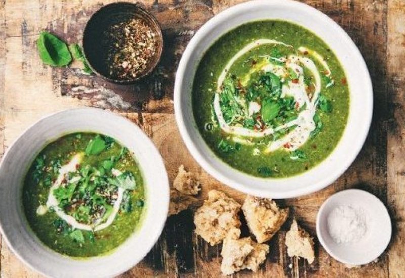 A very green soup recipe by Nina Olsson