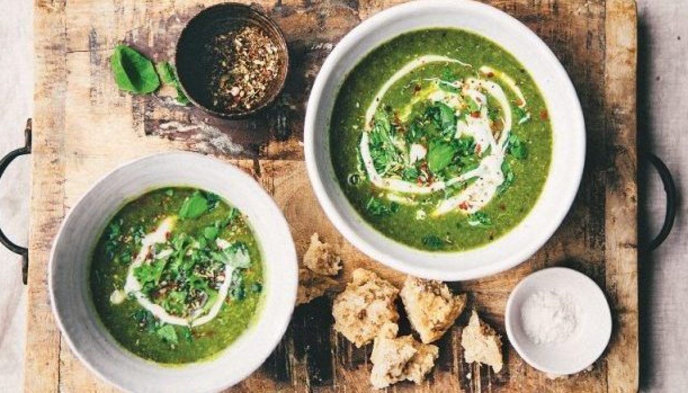 A very green soup recipe by Nina Olsson