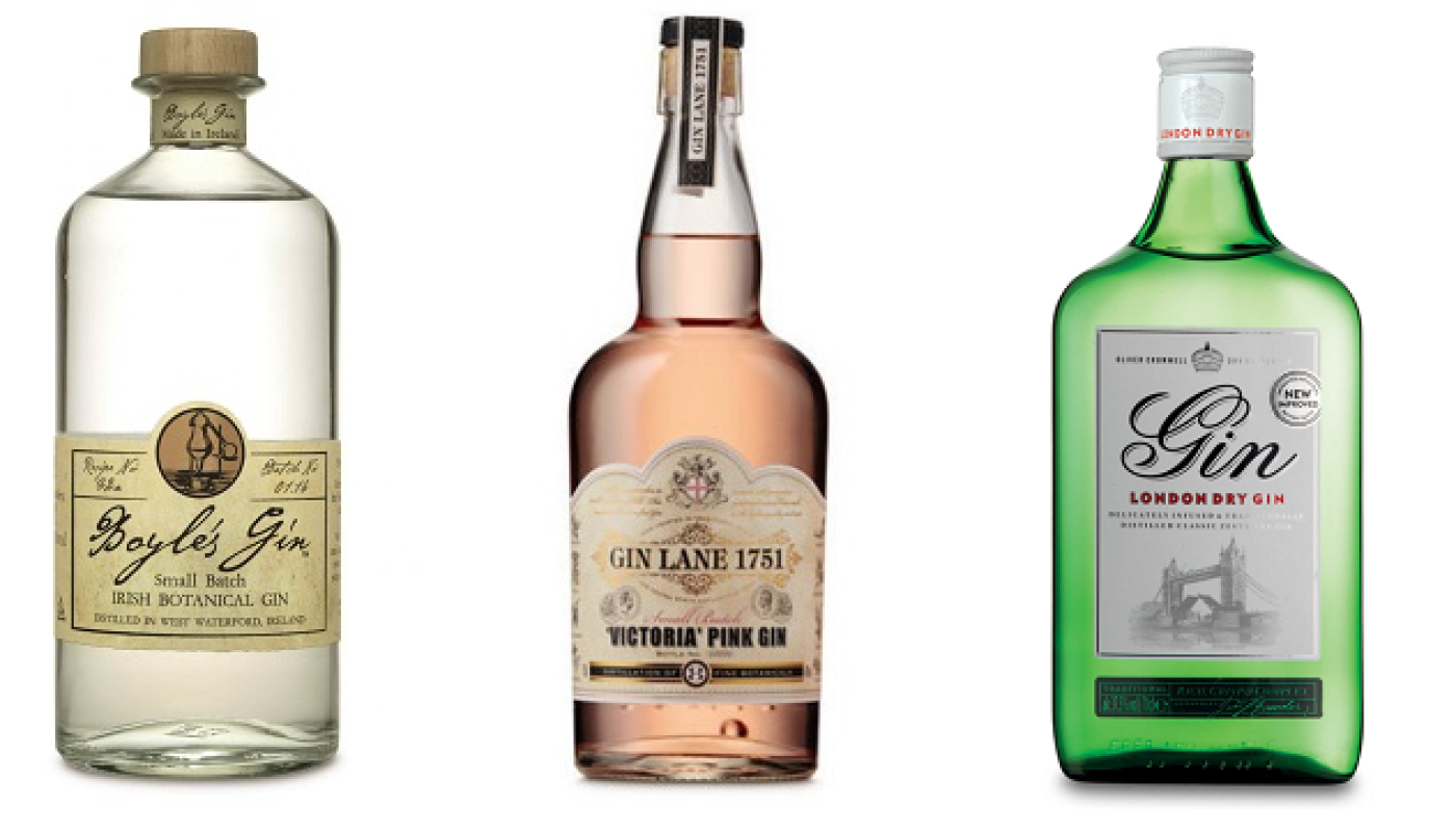 Aldi Christmas Gin Collection 2017