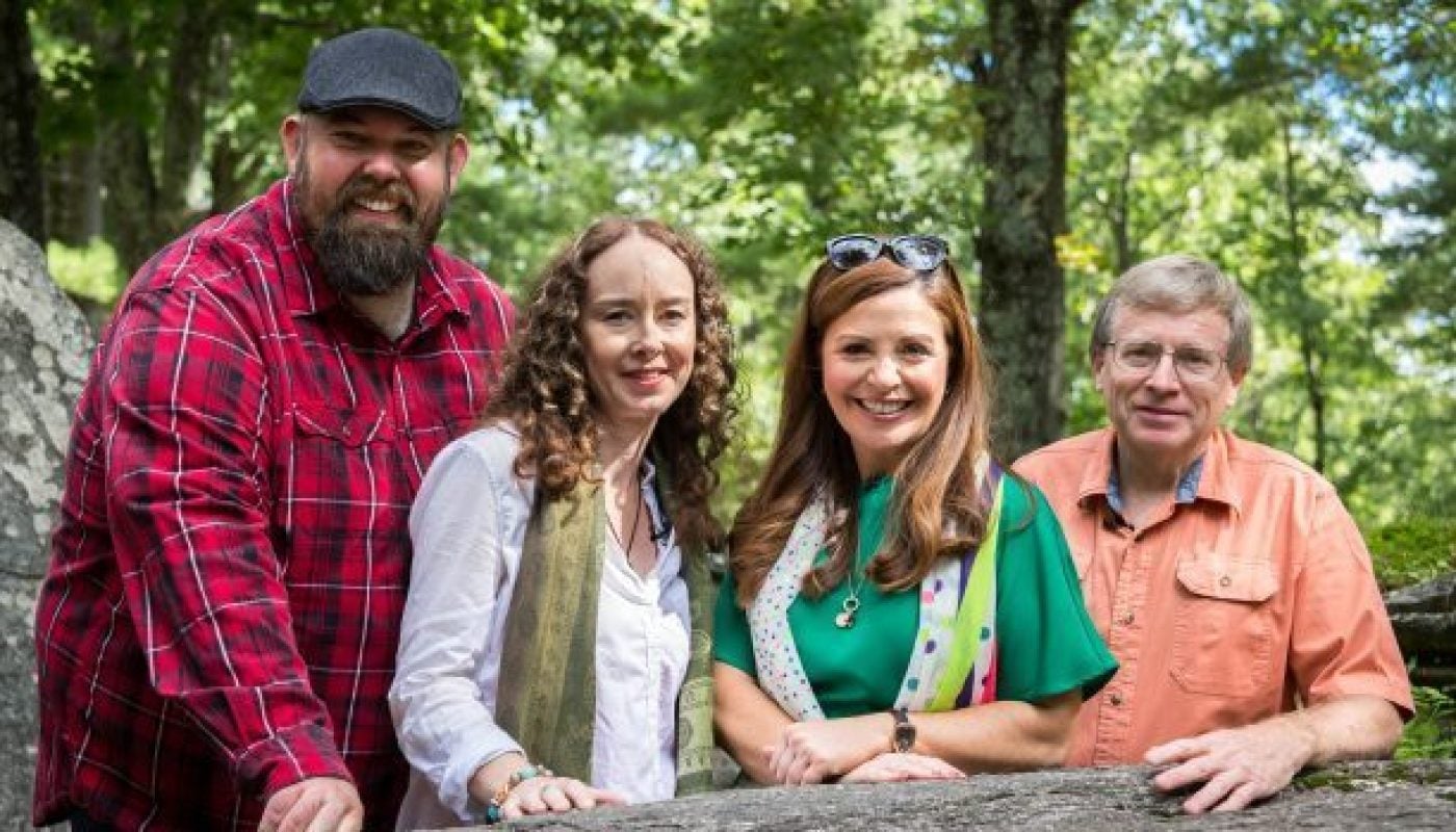 Americas Stonehenge James McClay Monica Cote Catherine Fulvio and Dennis Stone Ep6 Press pic 1