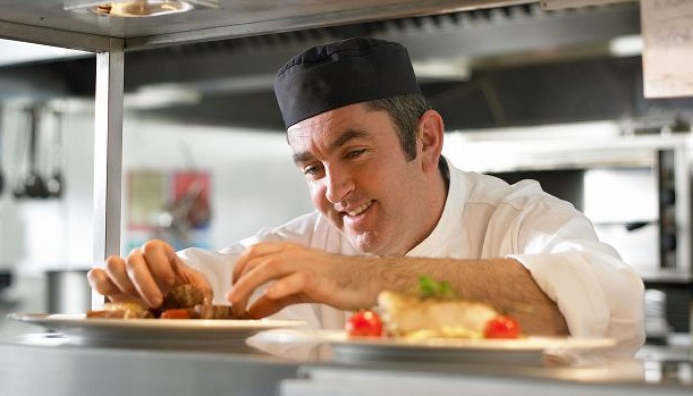 Head Chef Anthony Holland at the Ice House Hotel in Ballina.