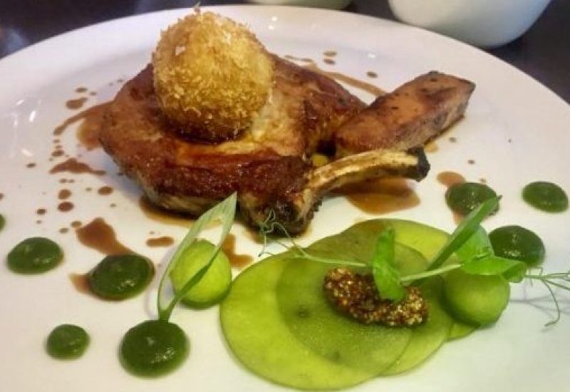 Apple Glazed Pork Chop