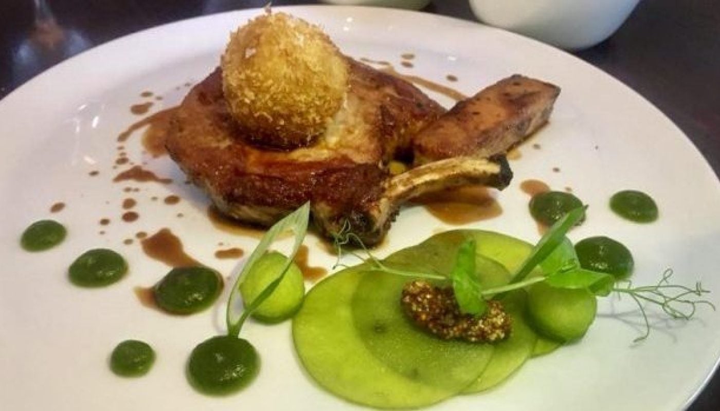 Apple Glazed Pork Chop