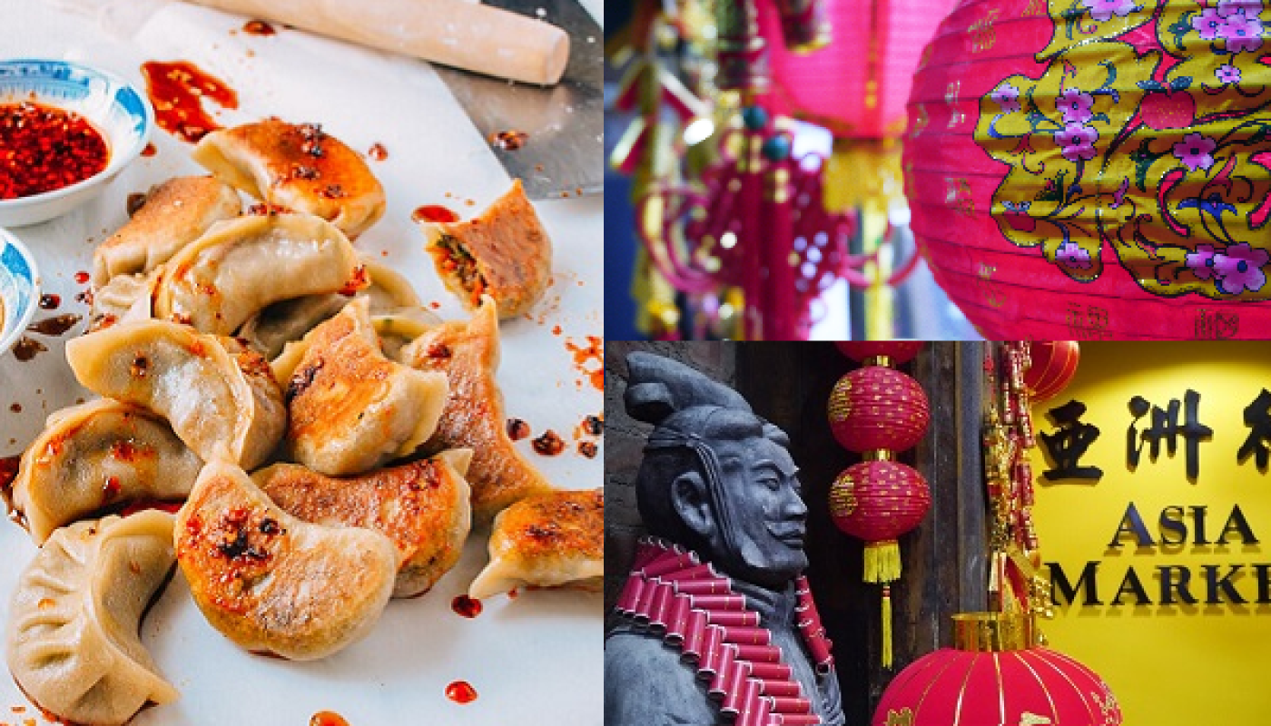 Asia Market Chinese New Year Countdown